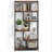 Suva 6-Shelf Tier Manufactured Wood Bookcase -682289968