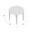Extendable Beech Round Solid Wood Dining Table