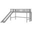 Lit mezzanine bas avec échelle et toboggan-2056804406