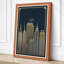 New York Skyline Art Deco - Wrapped Canvas-842811493-842811517