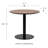 Abode 31.5" Pedestal Dining Table-2094577851-2094577850