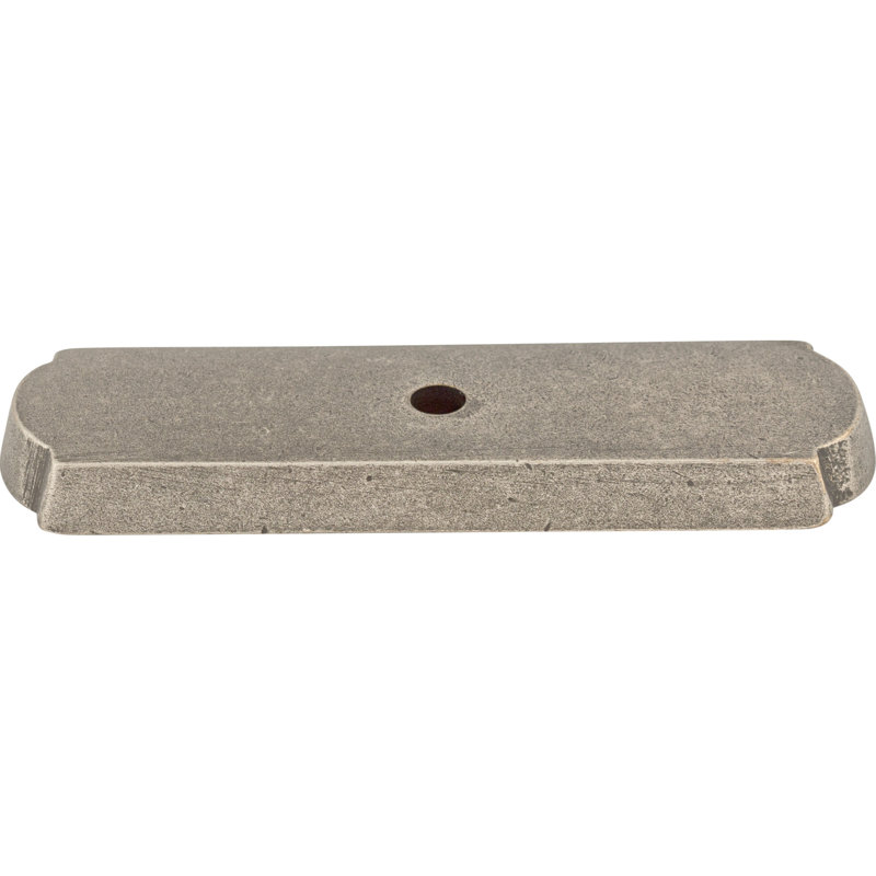 Aspen Rectangle  Backplate, Silicon Bronze Light
