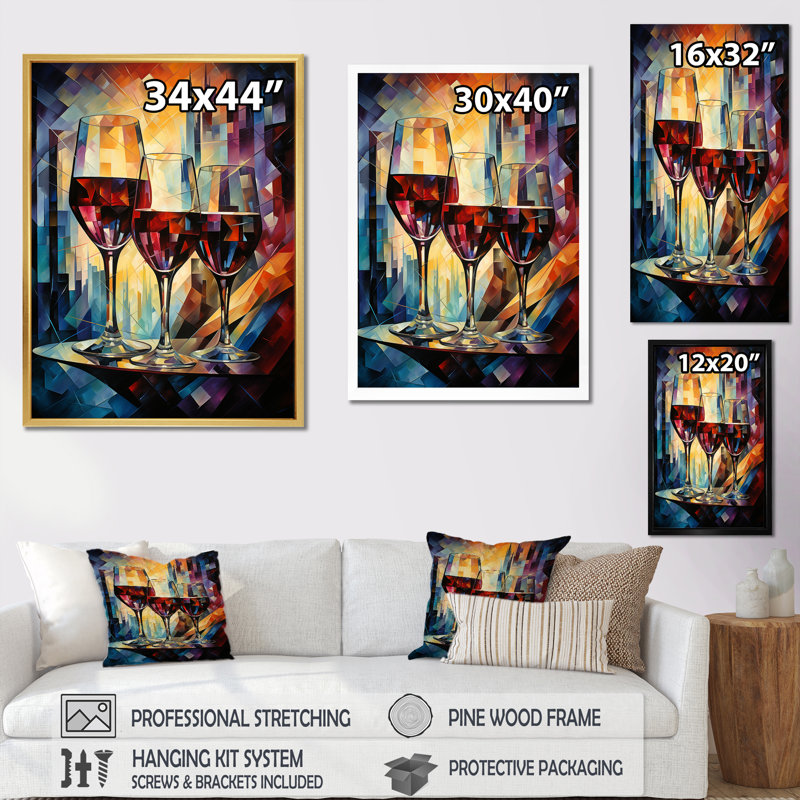 Toast Reflections - Impression, Toile tendue, H 32 po x l 16 po x P 1 po