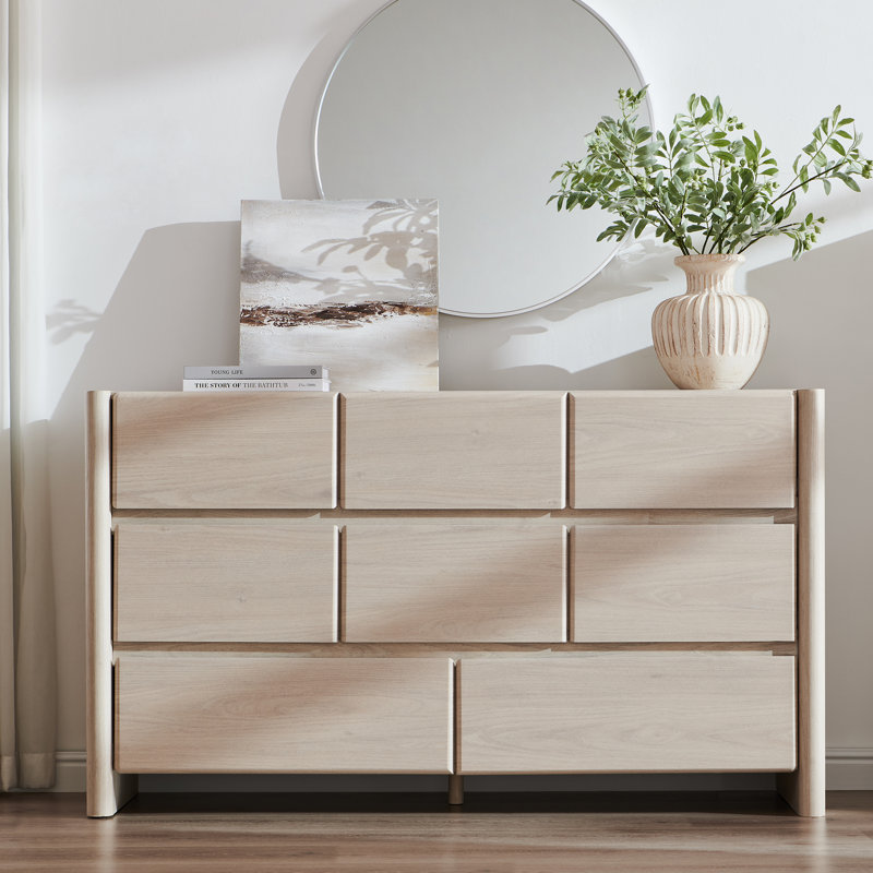 Commode Bolanos, Crème, 54.7" H x 27.55" W x 15.94" D