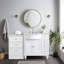 Comptoir de meuble-lavabo simple 58 po