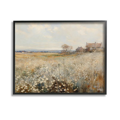 «Neutre Farmland Meadow», estampe numérique par RB