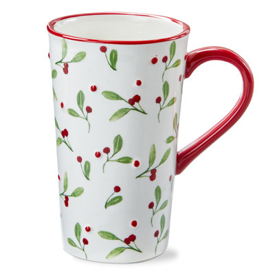 Winter Sprig Tall Coffee Mug