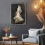 Impression sur toile rétro, forme abstraite, flux éthéré, fond sombre, esthétique neutre-1877216257-1877216256
