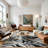 Galaxy Series Abrstract Black/Gray/Ivory/Beige Area Rug-1599336818