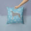 Coussin intérieur/extérieur en flocons d’hiver-32011305