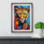 Walnut Framed