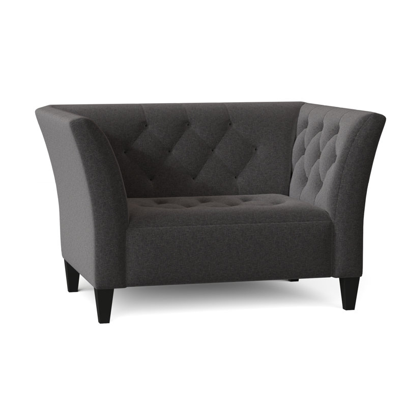 Carruth Upholstered Armchair, Thrillist Denim Sustain®