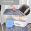 Bamboo Laundry Hamper with Handles-2104895256