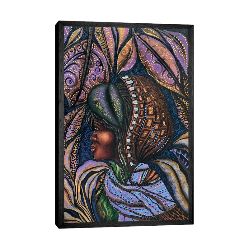 Harriet Under the Veil of Night by Ashley Joi - Single Picture Frame Rectangle Print on Canvas, 66.04 cm H x 45.72 cm W