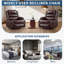 Chaise berçante inclinable pour adultes, polyuréthane-123065683