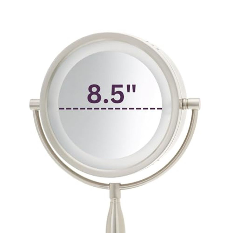 Miroir de maquillage lumineux 8,5 "