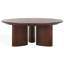 Barnard Round Wood Coffee Table-778362342