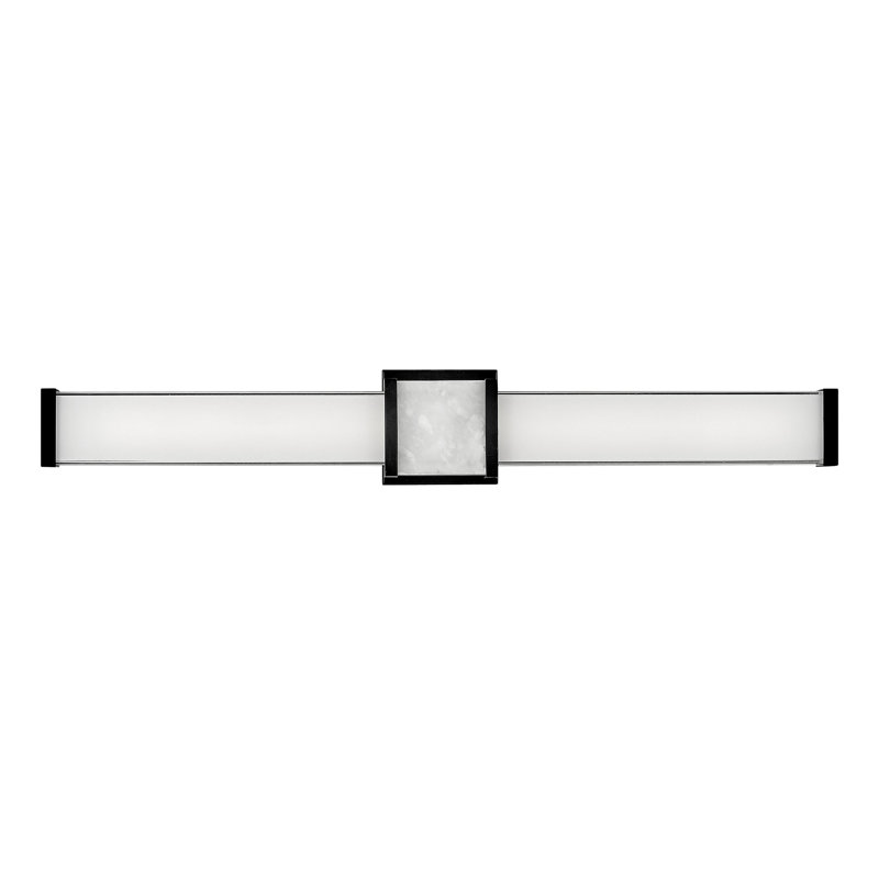 Pietra 30.75" Integrated LED Bath Vanity Light Bar, Black