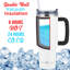 Gobelet isotherme en acier inoxydable avec poignée 40 onces Brentwood GEOJug-129507908