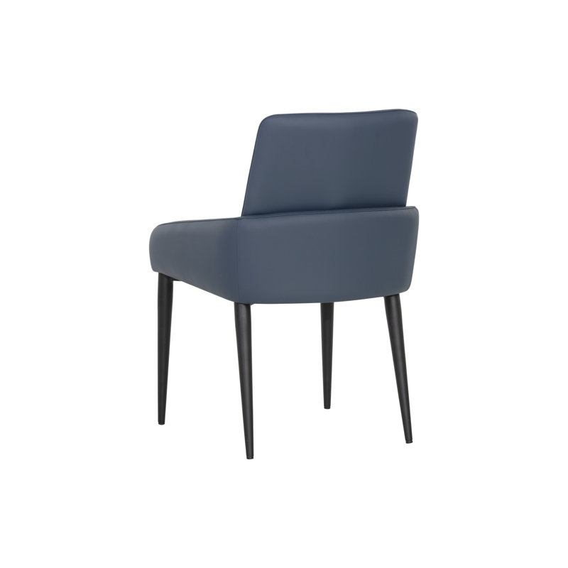 Upholstered Dining Chair, Blue