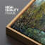 «Springtime Brushstroke Nature Scene», reproduction d'art sur toile-98042092-111375407