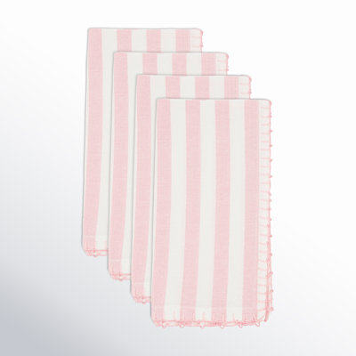 Oxford 100% Cotton Striped Rectangle Napkin