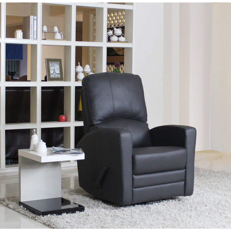Fauteuil oscillant inclinable Thomas, Gris foncé
