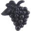 Vineyard Grapes 2" Length Novelty Knob-9511545