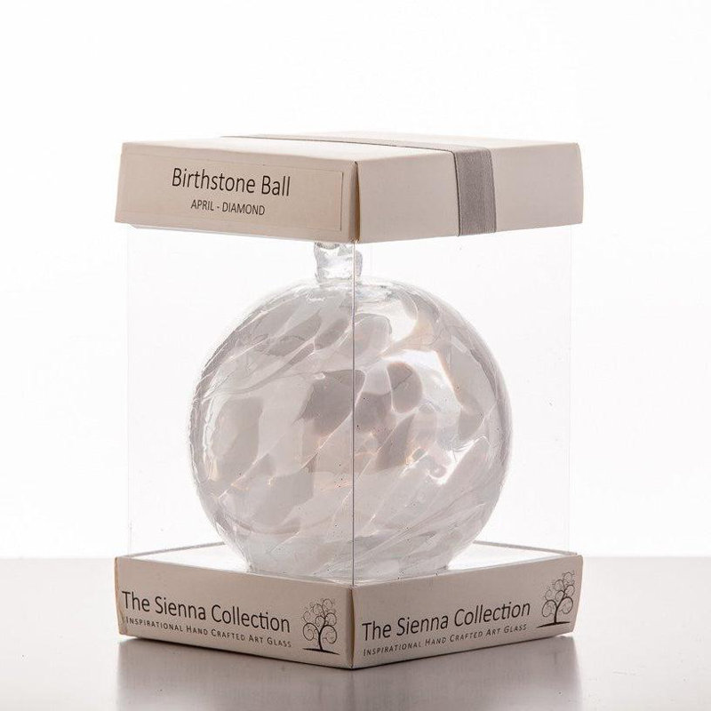 Birthstone Ball - April - Diamond