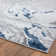 Tapis moderne en marbre abstrait