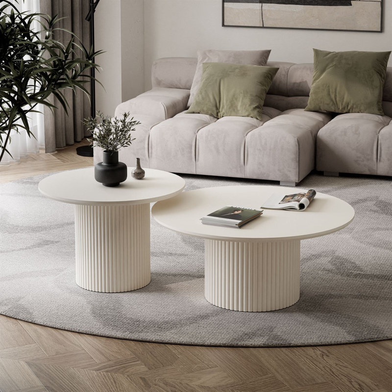 Coffee Table, Ivory