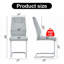 Chaises de salle à manger en similicuir, chaises d'appoint (ensemble de 8)-1171300922