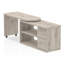 Qichen Foldable Modular L-Shaped Computer Desk Secretary Desk-1487694244