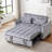 3 In 1 Convertible Sleeper Sofa Bed-285675579