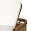 Alaythia 28'' Outdoor Teak Chaise Lounge