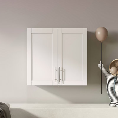 Armoire de rangement murale empilable, P 11,81 po x l 31,50 po x H 29,92 po