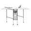 Table de couture pliable avec roulettes