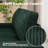 Modern Style Indoor Loveseat With Side Pockets-1500327224