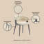 Chaise de salle à manger rembourrée Luce-534766997