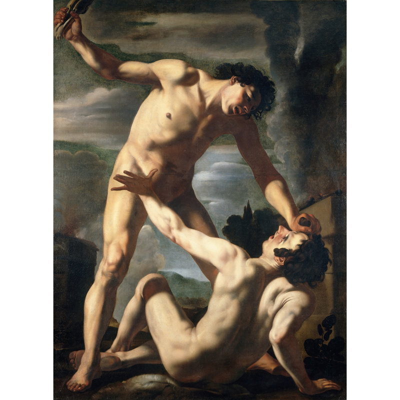 Caïn et Abel (vers 1610), H 32 po x l 25 po
