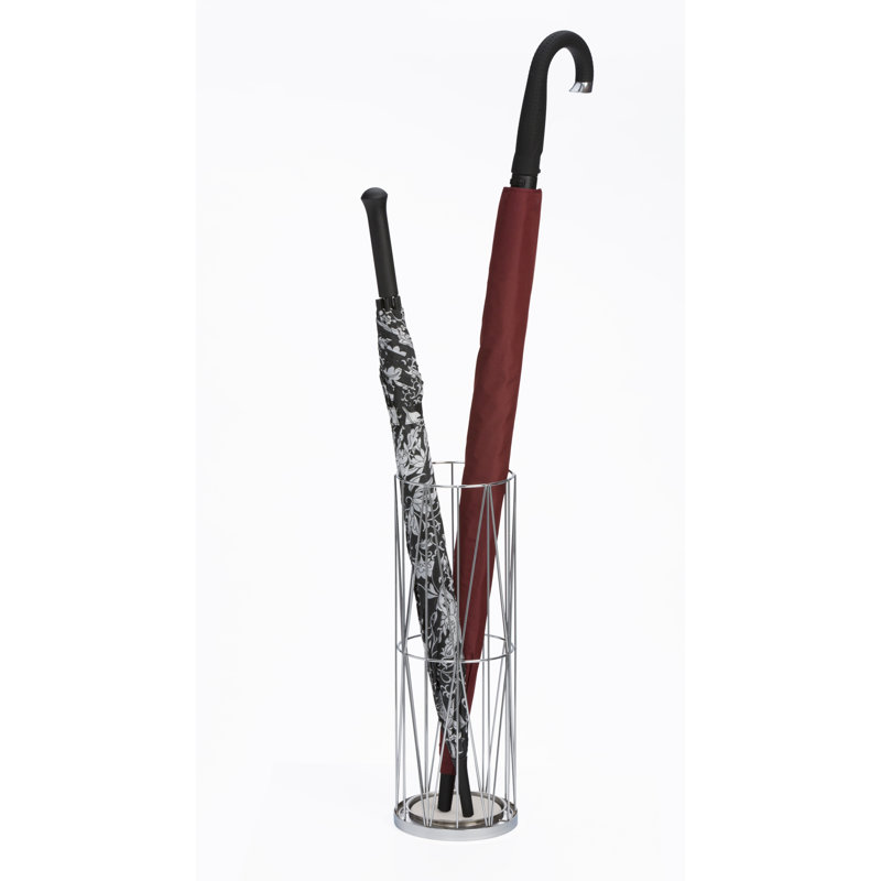 Porte-parapluies Mcauliffe, Argent argent