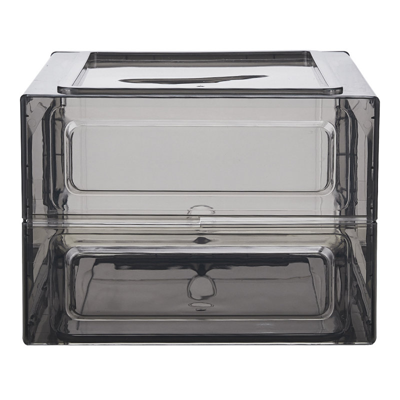6 Pair Stackable Shoe Storage Box