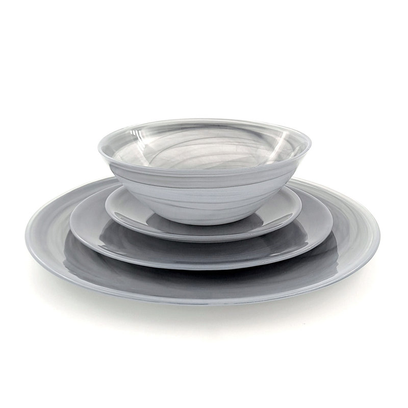 Lufkin 16 Piece Dinnerware Set, Service for 4