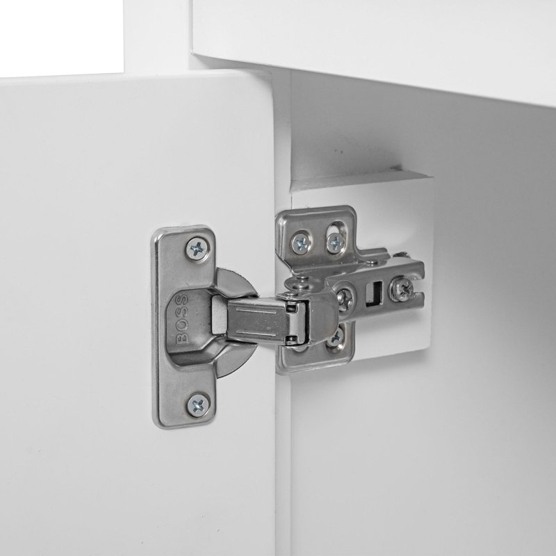 Base de meuble-lavabo simple 35,04 po seulement, Blanc