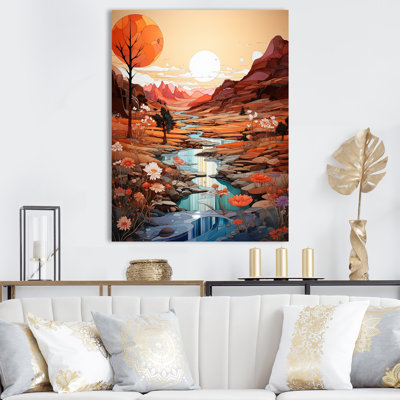 «Native Navajo Landscape» sur toile