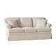 Connor 73" Rolled Arm Sofa with Reversible Cushions