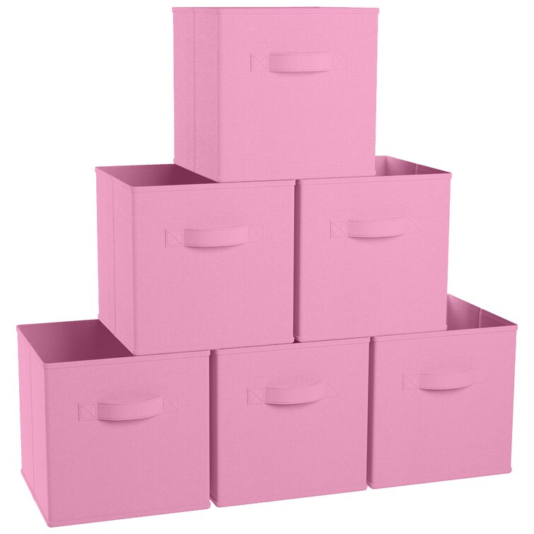 Fabric Caddy Organizer Rebrilliant Color: Pink