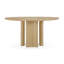 Roller Max Round Solid Wood Dining Table-1760477987