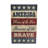 Higher Glory AMERICA Home Of The Free Because Of The Brave w/ Stars & Stripes MDF Wall Sign 16x10