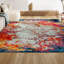 Tapis crème / bleu Lasley Contemporary-1710178735